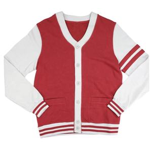 Long Sleeve DST Open Front Single Button Closure High Quality Breathable <b>Cardigan</b> Soft 100% Cotton Knit Sweater Embroidery - Product Image 5