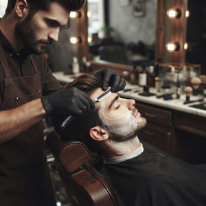 Professional <b>Straight</b> <b>Edge</b> Barber Shaving <b>Razor</b> Steel Stainless Steel <b>Straight</b> <b>Edge</b> Barber Saloon Shaving <b>Razor</b> - Product Image 5