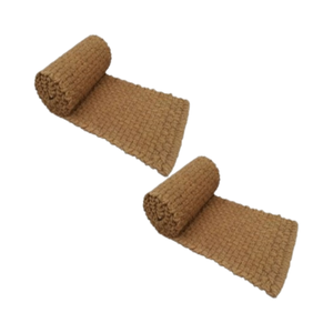 Tapis antidérapant en fibre de coco naturelle de 35 mm d'épaisseur, idéal pour le pavage routier et les sols de jardin extérieurs, rouleau professionnel. - Product Image 1