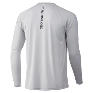 Camiseta de Pesca con Capucha de Manga Larga para Hombre, Protección UV, Secado Rápido, UPF50, Poliéster Sublimado, Personalizada, al por Mayor - Product Image 3