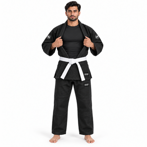 Kimono de Judo al por Mayor para Entrenamiento y Torneo, Tejido de Arroz de 450-750 GSM, Costuras Reforzadas en la Solapa, Antibacteriano - Product Image 4