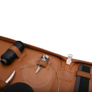 Hair <b>Extension</b> Tool Kit – 420C Steel Pliers, <b>Beads</b>, Clips, Needles, Comb & Leather Case - Product Image 4