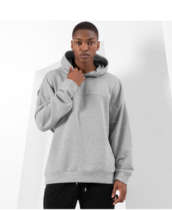 Sudadera con Capucha Extra Grande para Hombre, Color Negro, Estilo Casual, Manga Larga - Product Image 4