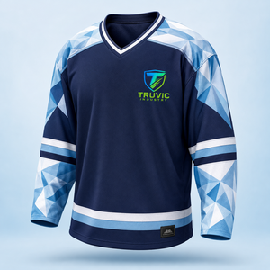 Jersey de Hockey sobre Hielo Premium, Ropa Deportiva de Equipo, Tejido de Poliéster Transpirable, Absorbe la Humedad, Secado Rápido, Ajuste Atlético, Sublimación Personalizada - Product Image 1