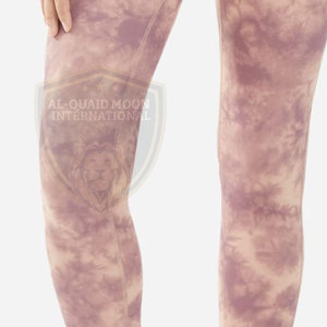 ผลิตเลกกิ้งมืออาชีพ คุณภาพดีที่สุด ดีไซน์ล่าสุด เอวยางยืด เลกกิ้งโยคะ - Product Image 6