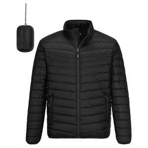 Chaqueta Acolchada Personalizada para Hombre, Marca OEM, Impresión por Serigrafía y Bordado, Ligera, Resistente al Agua, para la Nieve - Product Image 1