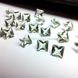 M.Y.GEMS พลอยแอมะทิสต์สีเขียวทรงสี่เหลี่ยมเจ้าชายขนาด 8 มม. น้ำหนัก 2.40 กะรัต คุณภาพสูงสำหรับทำเครื่องประดับ - Product Image 2