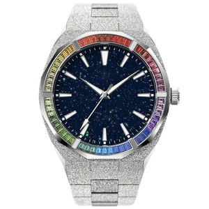 Reloj Mecánico Unisex de Alta Calidad, Estilo Hip Hop con Diamantes, Diámetro de Esfera de 41 mm, Reloj de Lujo para Hombre con Diamantes Moissanite - Product Image 1
