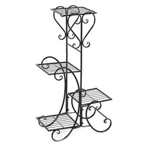 Fresh Selling Durable Iron Flower <b>Pot</b> <b>Stand</b> Suitable For Heavy Planters Home Garden Balcony Indoor Outdoor Plant Display - Product Image 2
