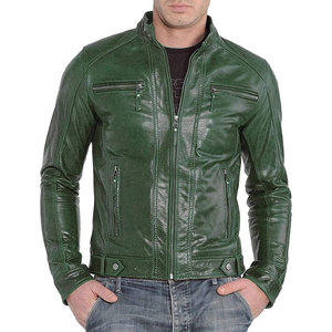 OEM Service Wholesale Good Quality <b>Men</b> s Winter Autumn Thick Fashion Fur Collar Windproof Warm Coat PU Leather <b>Jacket</b> - Product Image 1