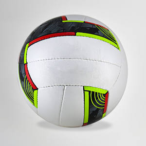 Balón de fútbol de cuero PU suave resistente, muy vendido, con impresión de logotipo personalizado del fabricante, balón de fútbol pakistaní deportivo, tamaño - Product Image 1