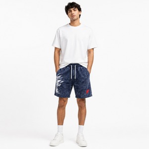 Fabricant OEM sur mesure, vente en gros de shorts personnalisés pour hommes, shorts de fitness et de course, shorts de sport en tissu éponge pour hommes avec OEM - Product Image 2