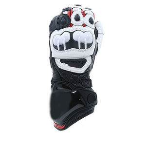 Guantes de Motociclismo de Cuero Transpirables con Protección Completa para los Dedos, Unisex, para Ciclismo, con Protección de Nudillos de Carbono, Marca Privada - Product Image 6