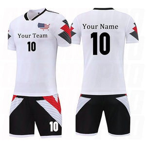 Uniformes de Fútbol Personalizables para Adultos y Niños, Conjunto de Camisetas de Fútbol Personalizadas para Niños, Hombres y Mujeres, Transpirables y Deportivas - Product Image 5
