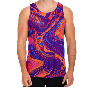 Débardeurs de sport personnalisés en coton 100 % vierge pour la musculation et le fitness, sublimation, vêtements d'entraînement respirants pour hommes - Product Image 1