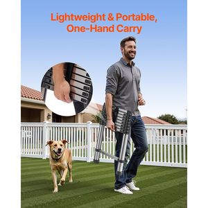 Scala Telescopica in Acciaio Inox da 2,6 m, Leggera, con Sistema di Retrazione a Pulsanti Multipli, Capacità 150 kg, Pieghevole - Product Image 5