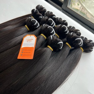 Vente en gros de perruque de matières premières alignées sur les cuticules, extensions de cheveux humains vietnamiens de qualité supérieure - Product Image 3