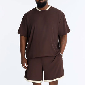 FIVE MEN T-shirt pour hommes 100% Coton, coupe oversize, style Hip Hop, délavé à l'acide, noir, avec impression au dos, vente en gros - Product Image 5