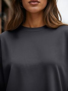 Classic Long Sleeve Women T Shirt Custom Womens Long Sleeve Tee Shirt Cotton Casual <b>Ladies</b> T Shirt Custom Logo Wholesale Cloth - Product Image 6