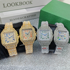 Reloj de Pulsera de Cuarzo para Hombre, de Lujo, Clásico, Dorado, con Correa de Acero, Escala Romana, Calendario y Diamantes de Imitación, 35 mm - Product Image 6
