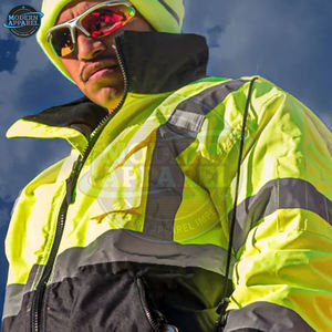 Chaquetas Reflectantes Unisex de Alta Visibilidad con Banda Reflectante para Hombre, Chaqueta Reflectante Impermeable para Hombre - Product Image 4