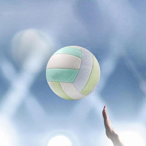 Ballon de volley-ball professionnel taille 5 en PU pour adultes, idéal pour l'entraînement en équipe et les matchs de compétition, respirant et confortable - Product Image 2