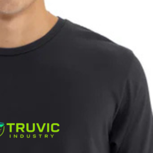 Camiseta Larga de Algodón para Hombre, Cuello Redondo, Manga Corta, Largo Extendido, Informal, para Uso Diario y Comodidad - Product Image 6