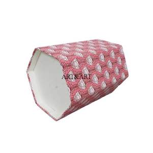 Maneras Creativas de Reutilizar Cajas de Cartón para Hacer Cestas de Papel con Estampado Floral Hechas a Mano, Diseños Personalizados, Alta Calidad, 100% Algodón - Product Image 5