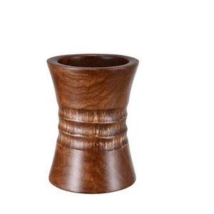 Porte-bougie rustique en bois naturel pour mariage, événement festif, support de bougie chauffe-plat de haute qualité pour décoration intérieure, table. - Product Image 4