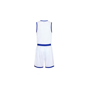 Uniforme de basketball personnalisé 100% polyester, imprimé numériquement, taille élastique, séchage rapide, position du logo sur le devant, tailles adultes unisexes - Product Image 3
