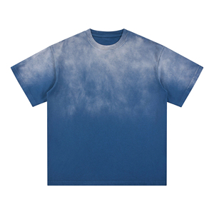 เสื้อยืดโอเวอร์ไซส์ Road Racing Felt รุ่นวินเทจ ผ้าหนา 320 กรัม พิมพ์ลายกราฟิก พรีเมียม ผ้าฝ้าย 100% ทรงโอเวอร์ไซส์ ล้างสีแบบ Acid Wash คอกลม สำหรับผู้ชาย - Product Image 1