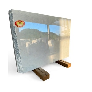 Mármol de Calcita Blanco Cristalino Pulido Premium de Vietnam, Losa Grande, Duradero, Impermeable, Ecológico, Moderno, para Cocina, Baño, Hospital - Product Image 2