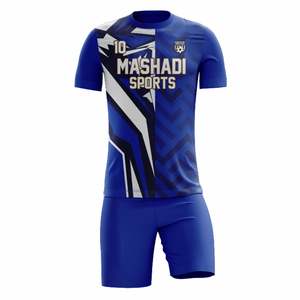 Uniformes de Fútbol Personalizados Sublimados con Nombre de Equipo y Letras, Conjuntos Deportivos Cortos con Impresión Frontal, Antibacterianos, de Secado Rápido, al por Mayor, Unisex para Adultos - Product Image 5