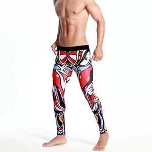 Collants de cyclisme unisexes respirants, antibactériens, à séchage rapide, style gym, coupe ajustée, pour entraînement et fitness, pour adultes, en solde - Product Image 2