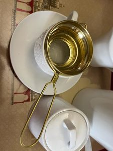Infuseur à thé et café en métal de qualité supérieure avec poignée, filtre à mailles fines pour thé en vrac et infusions d'herbes, artisanal Pital Chai Channi - Product Image 5