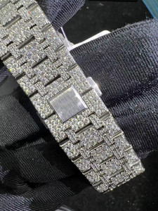 Reloj de Lujo para Hombre con Moissanita VVS que Pasa el Test de Diamantes, de Fábrica, con Incrustaciones de Alta Calidad, Mecánico Automático - Product Image 3