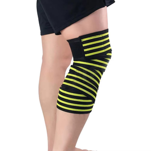 Customizable Heavy-Duty Neoprene <b>Knee</b> Wrap High Quality <b>Compression</b> Workout Gym Accessory for Bodybuilding Logo Adjustable - Product Image 3