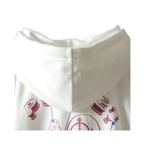 Sudaderas con Capucha de Algodón 100% de Alta Calidad y Bajo MOQ, Personalizadas con Impresión de Letras por Transferencia de Calor, Logotipo, Sudadera con Capucha de Manga Larga, Ropa Urbana - Product Image 6