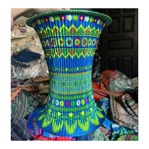 Colorful Handmade Brocade <b>Lantern</b> Decorative Fabric Hanging Light Shade for Luxury Home Resort Hotel Restaurant Interior Decore - Product Image 2