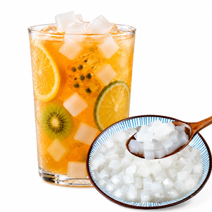 Cubes de gelée de coco Nata de Coco blancs halal en vrac, à texture stable, pour boissons, desserts et transformation alimentaire - Product Image 1