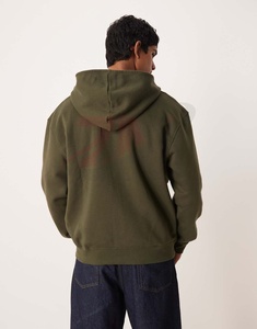 Conjunto de sudadera con capucha y pantalón deportivo para hombre, con logo personalizado, forro polar cálido, para entrenamiento, gimnasio y uso al aire libre, precio económico, venta al por mayor. - Product Image 2