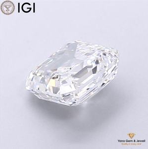 Diamant de laboratoire CVD certifié IGI, 4,01 carats, taille Asscher, couleur D, clarté VVS2, idéal pour les bijoux de créateurs sur mesure - Product Image 6