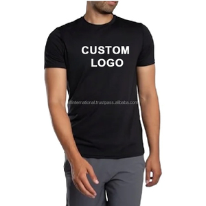 เสื้อยืดแขนสั้นสีเขียวมะกอกสำหรับผู้ชาย พิมพ์โลโก้ได้ ทรงปกติ แห้งเร็ว ผลิตจากผ้าโพลีเอสเตอร์ถัก สวมใส่สบาย เหมาะสำหรับเล่นกีฬาและสวมใส่ทั่วไป - Product Image 3