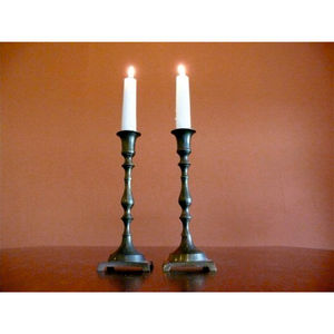 Modern Aluminum <b>Silver</b> Candle Holder Elegant Decorative Metal Taper <b>Candlestick</b> For Events Hotel Restaurant Dinner Decor Bulk - Product Image 2