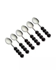 Ensemble de couverts de luxe en métal, cuillère et fourchette élégantes, accessoires de table pour restaurant, cuisine et réceptions - Product Image 1