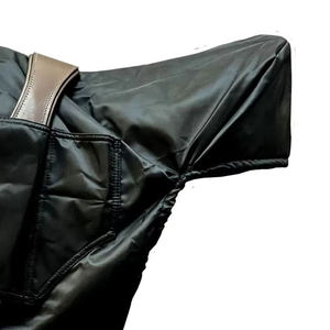 Housse de selle en coton/polyester de qualité supérieure, personnalisable en taille et couleur, durable, tout usage, doublure en polaire pour chevaux anglais/occidentaux - Product Image 3