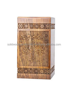 Boîte d'urne en bois faite à la main pour cendres humaines urnes funéraires pour hommes et femmes urnes de haute qualité - Product Image 4