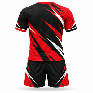 Youth Soccer Uniform Features Comfortable Fabric Easy Movement And Durable Construction For <b>Young</b> Players And <b>Team</b> Activities - Product Image 3