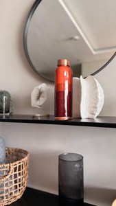 Botella de Agua Ecológica de Cobre Puro con Superficie Decorativa Impresa, Botella para Beber Sostenible y Saludable para Hombres y Mujeres - Product Image 4