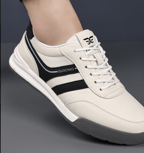 Zapatos Casuales de Negocios Unisex Blancos, Mocasines Modernos y Zapatos Deportivos de Invierno con Entresuela de EVA, Combinan con Todo - Product Image 5